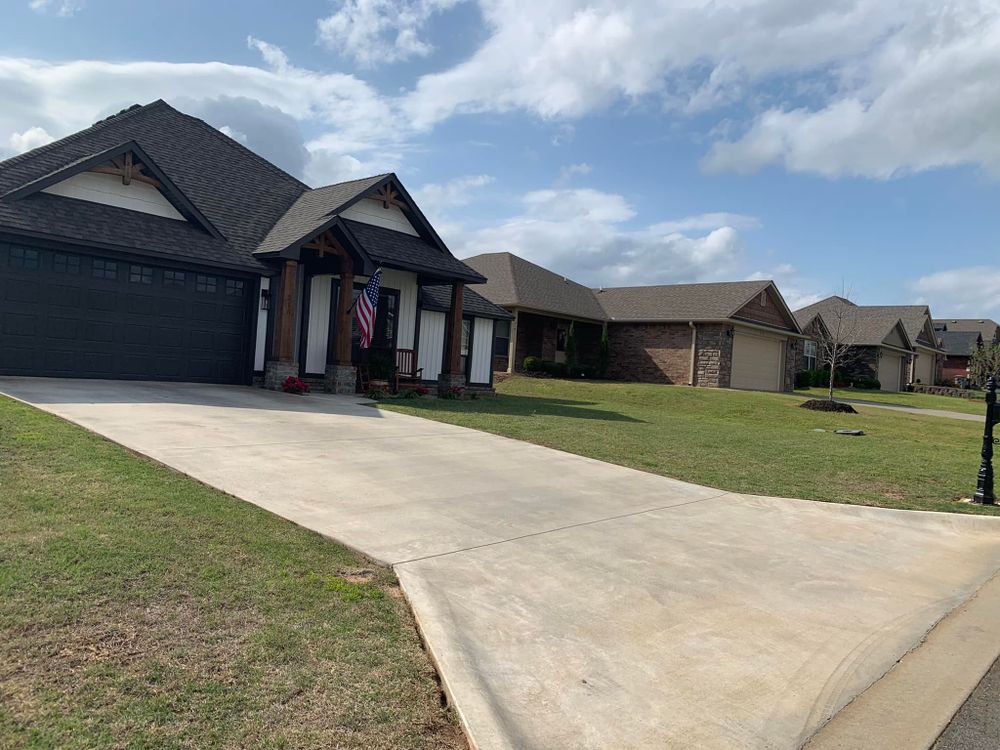 Our Fall and Spring Clean Up service includes leaf removal, debris cleanup, lawn mowing, edging, and trimming to ensure your property looks pristine all year round. Book now for a beautiful yard. for Sandoval Lawn Care in Muldrow, OK
