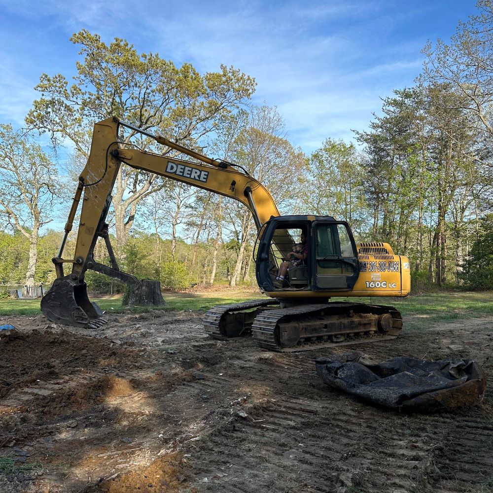 EXCAVATING for Herbert Excavating in Hughesville, MD