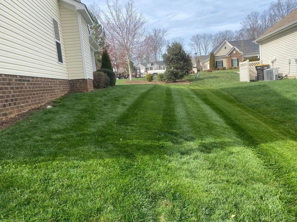 Mulching for America's Top Pick Lawn & Landscaping in Gastonia, NC