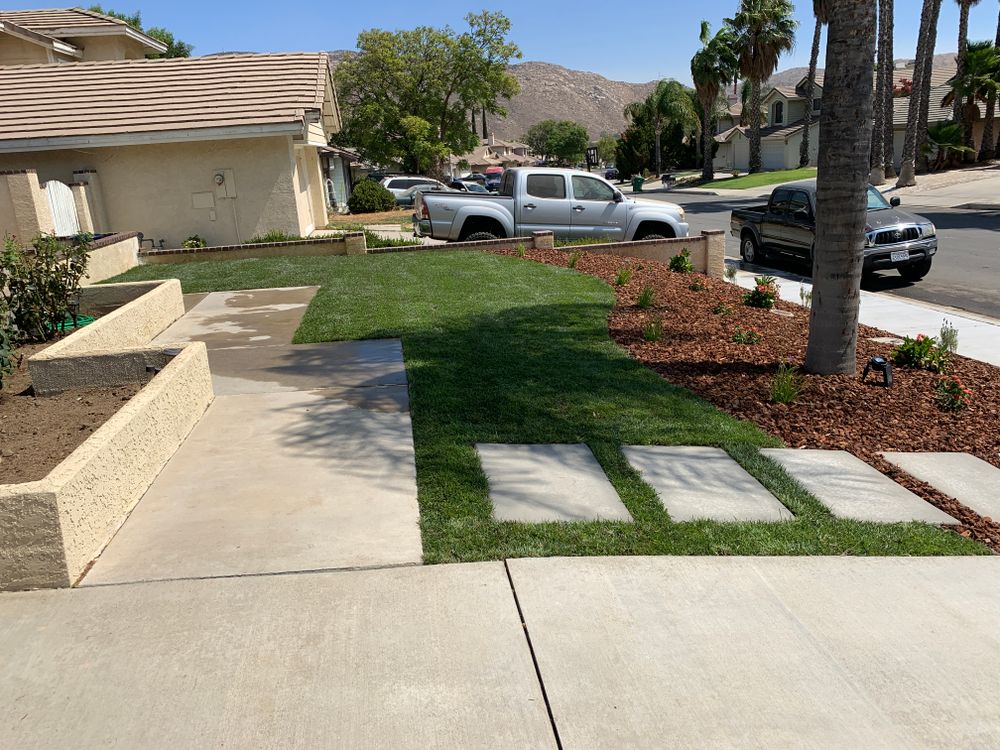 Sod Installations for Aidan Jade Landscaping in Riverside County, CA