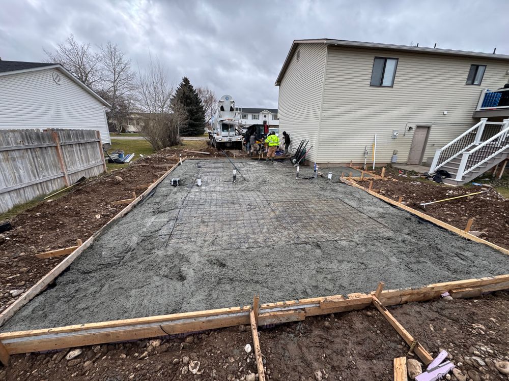 Commercial Concrete for Remington Builders in Idaho Falls, ID