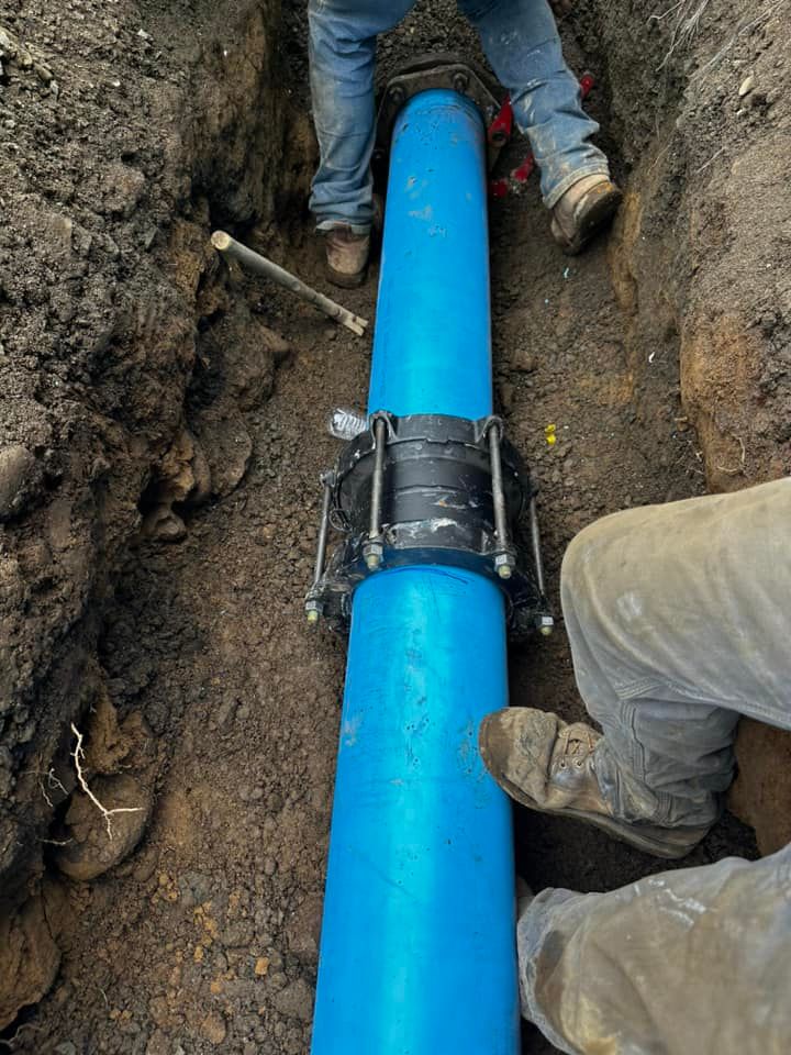 Water distribution  for Mountain View Services in Sandy, OR
