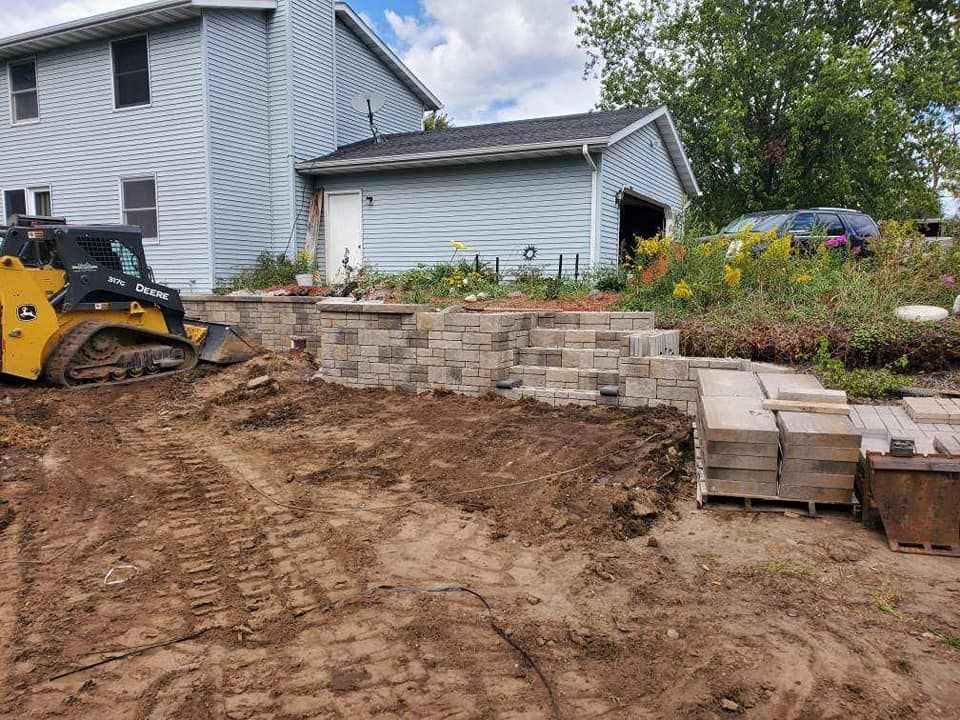 New Construction Lawn Installation for Ultimate Landscaping LLC in Lake Country, WI