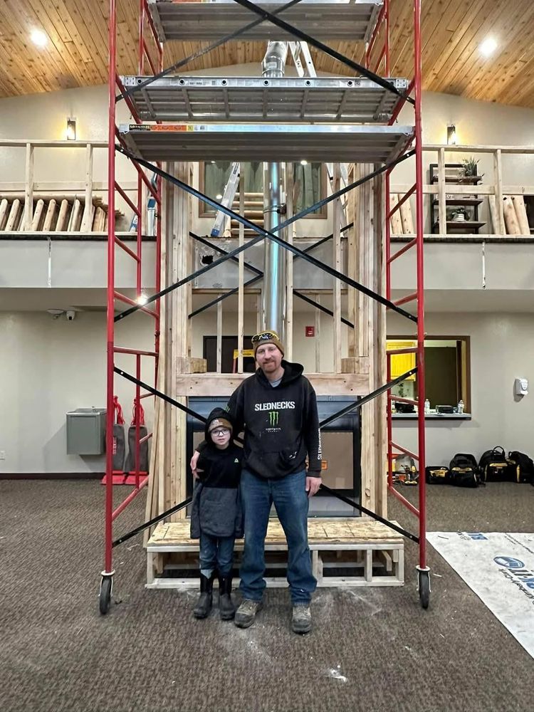 Interior Renovations for Dittbrenner Woodworking in Stanley, ND