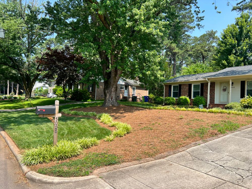 Lawn maitence for Wake & Franklin Grounds Maintenance in Raleigh, NC