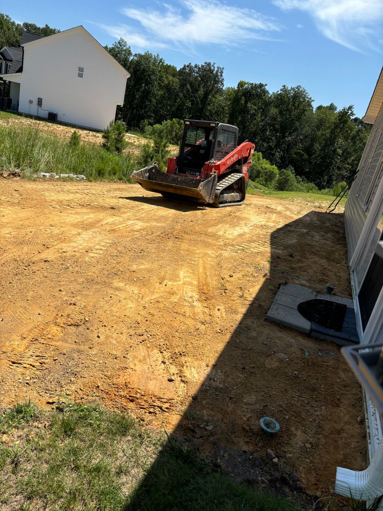Our land clearing service prepares your property for concrete projects by removing trees, brush, debris, and obstacles efficiently and safely, creating a clean, stable site ready for construction. for Adams Reconstruction in Clayton, NC
