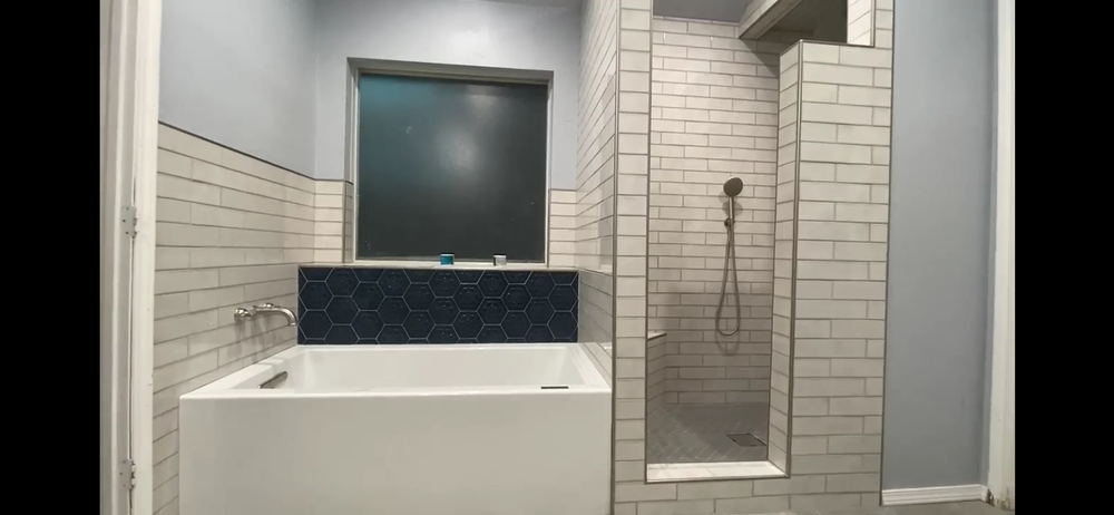 Tile/bathroom remodel  for Rytren Concrete in Pearland, TX