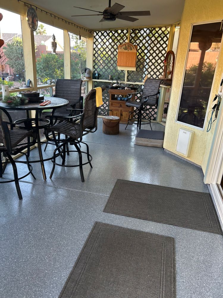 Patios for PRYME EPOXY LLC in Mayer, AZ