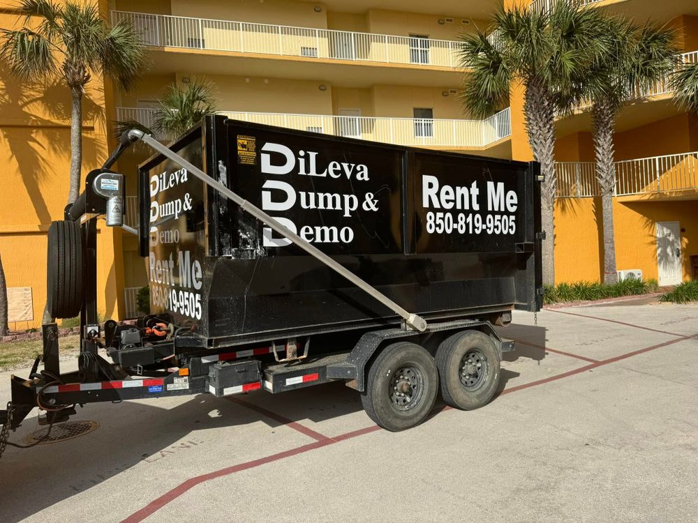 Dumpster Rental for DiLeva Dump and Demo in Panama City, FL