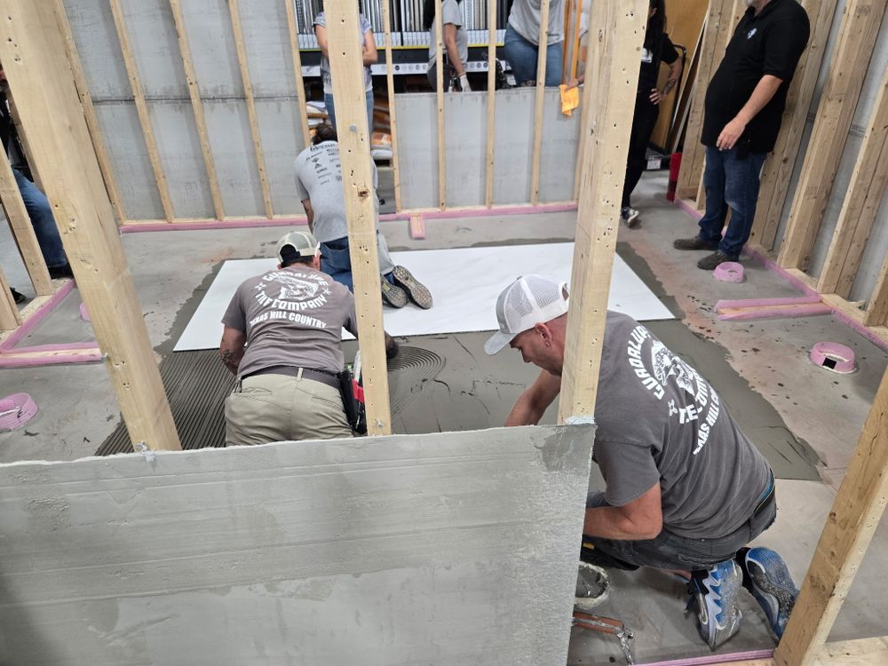 Certifications & Training for Guadalupe Tile Company in New Braunfels, TX