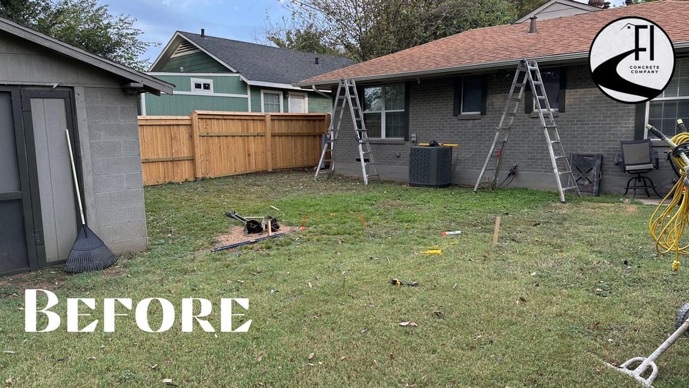 Concrete Work for Founded Improvements in Benbrook, TX