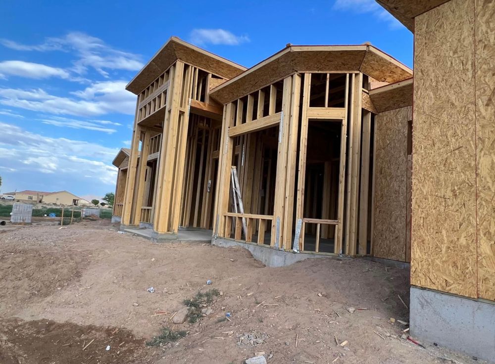 Explore our Custom Home Building service, where we design and construct beautiful new homes tailored to your unique vision, ensuring quality craftsmanship and personalized attention for a space you'll love. for Longley Construction in Algodones, NM