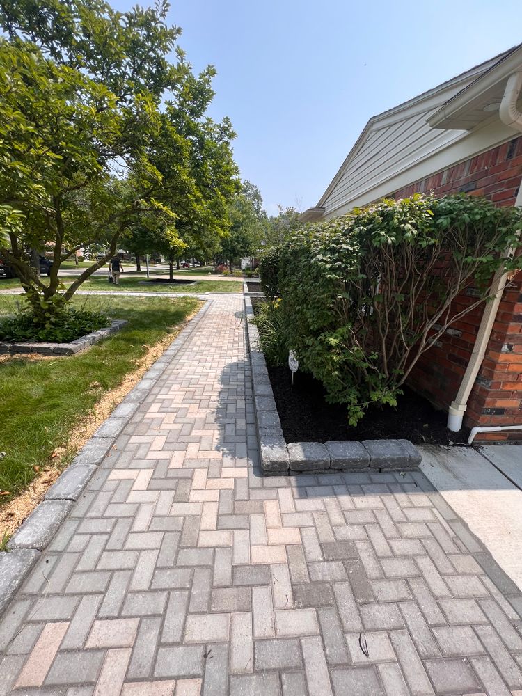 Retaining walls for Alltimate Outdoor Services in Warren, MI