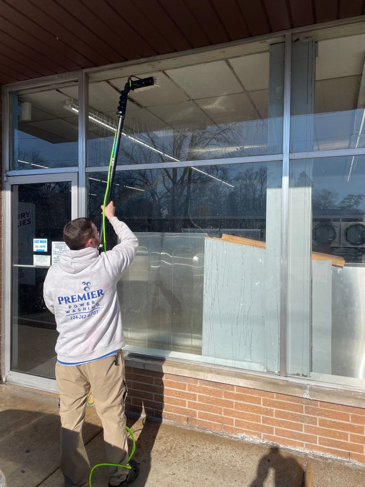 Window Washing for Premier Partners, LLC. in Lake County, IL