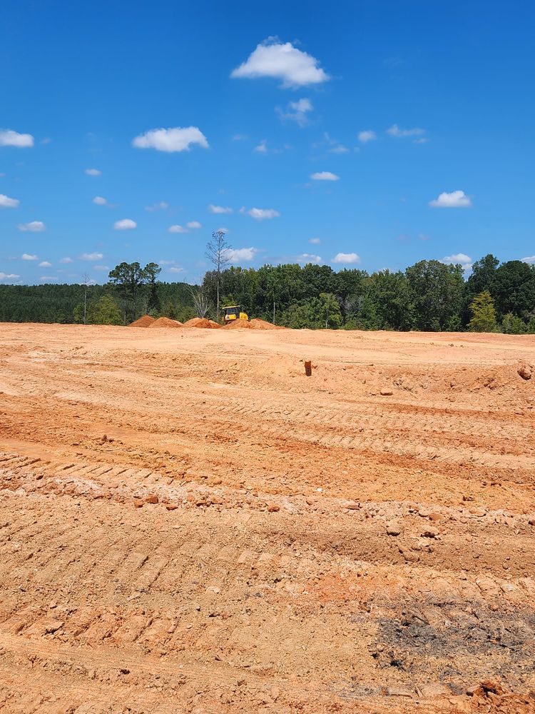 Excavating for Tri Services in Milledgeville, GA