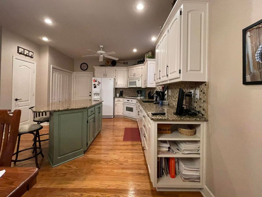 Transform your space with our Kitchen Remodels service, specializing in kitchen and cabinet refinishing. Revitalize your home’s heart with updated aesthetics, functionality, and style tailored to suit your preferences. for Chameleon Decor KC in Kansas City, MO
