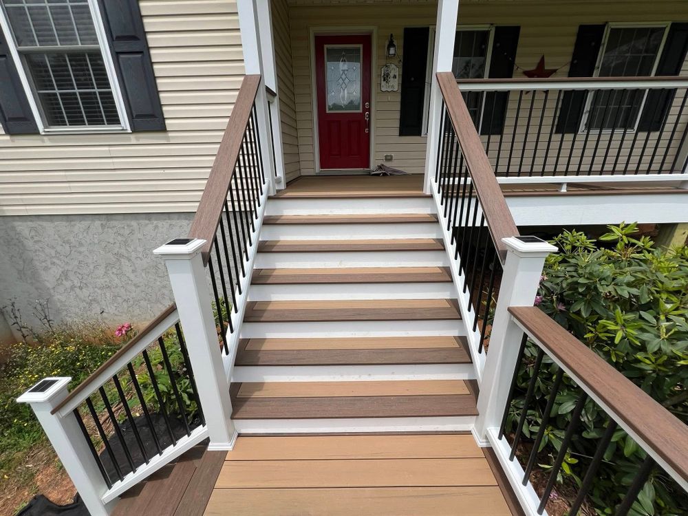 Exterior Renovations for Redwood Construction in Asheville, NC