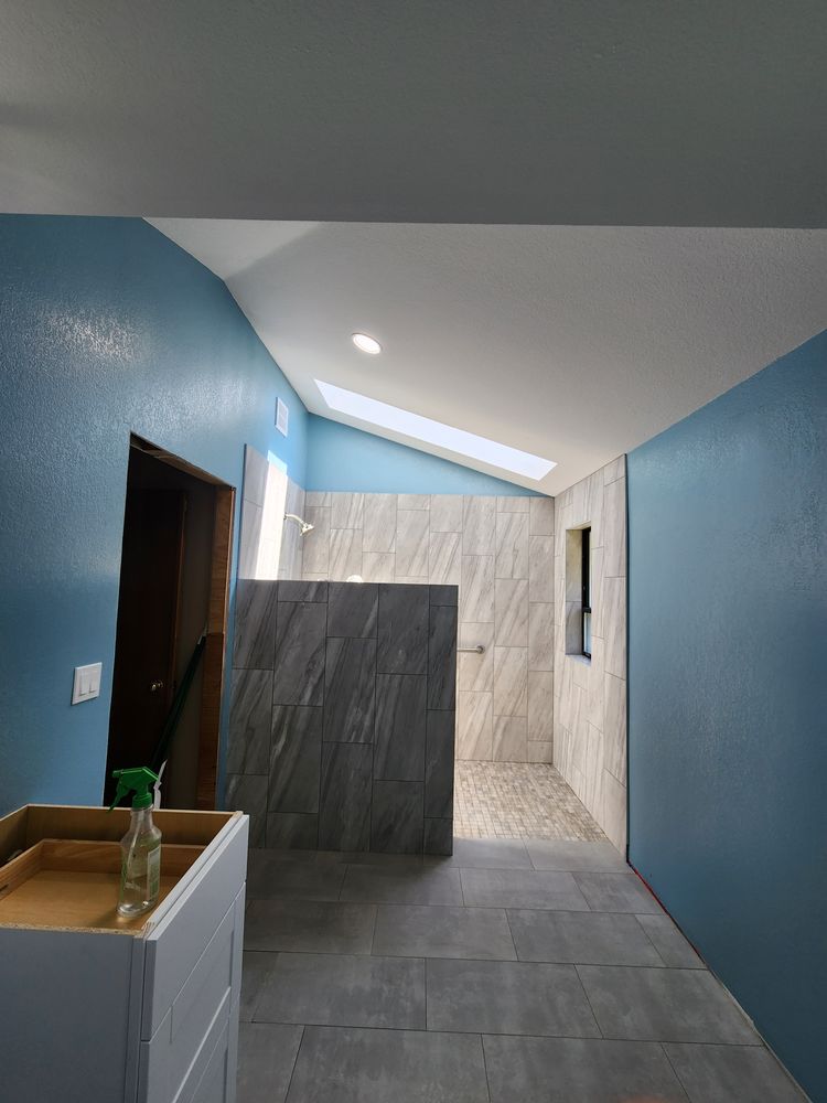 Erdman ADA bathroom remodel. for Custom Valley Construction   in Sunnyside, Washington