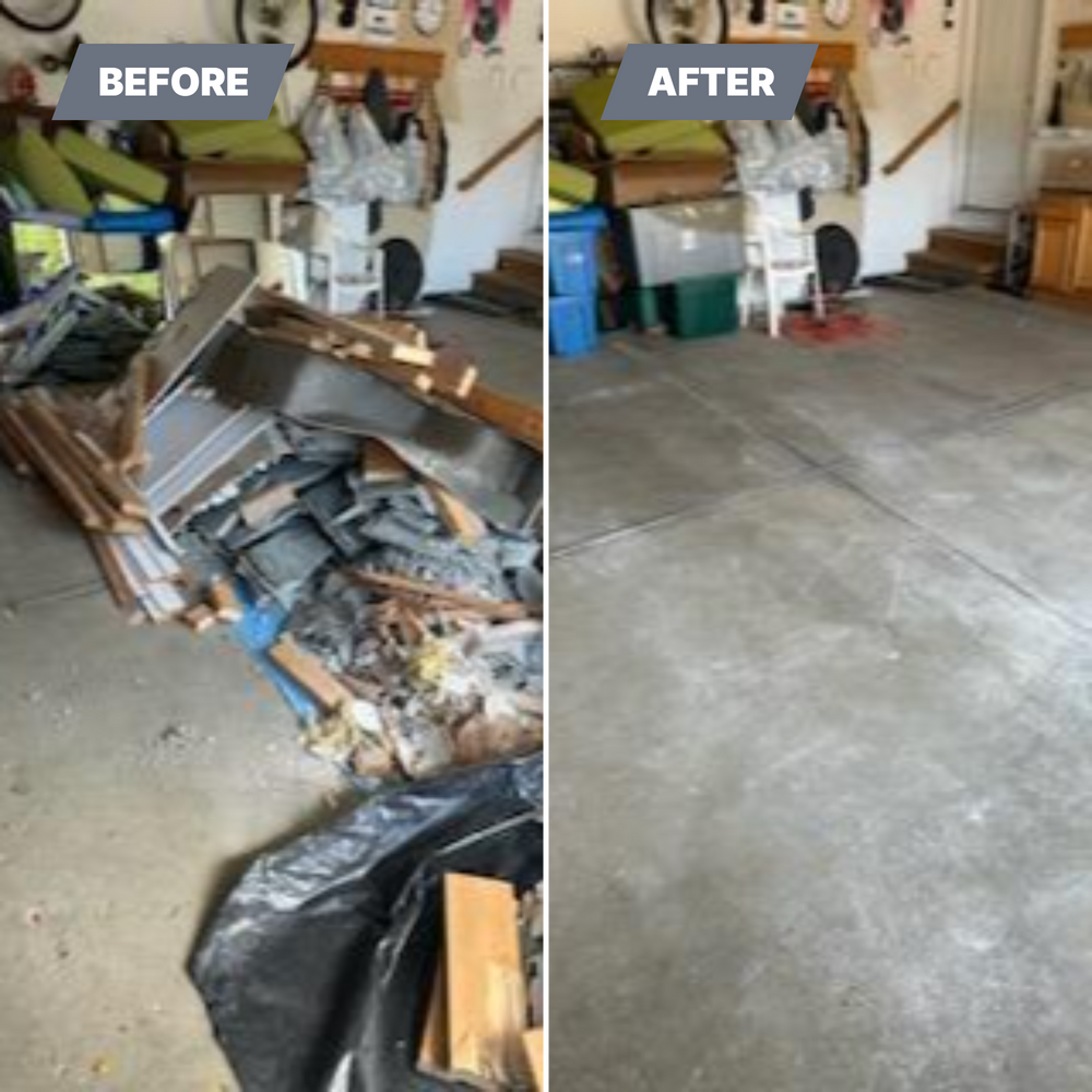 Before & Afters for Blue Eagle Junk Removal in Oakland County, MI