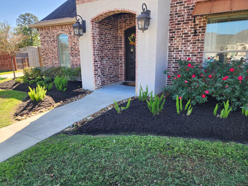 Landscaping for Bruno's Professional Lawn's & Landscape in Beaumont, Texas