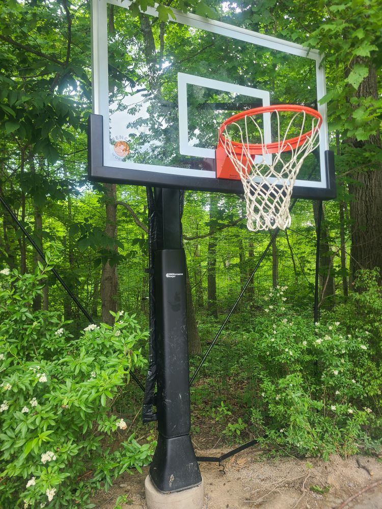 Basketball Hoop Installation for Fence Medic in Northbrook, IL