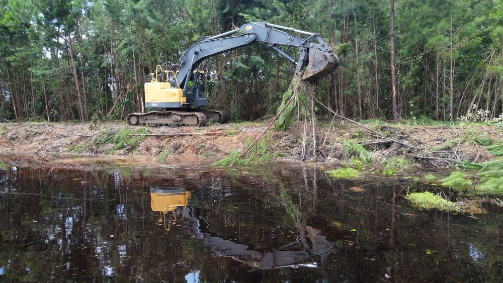 Waterway Clearing for Southeast Aquatic Land Services LLC  in Waycross, GA