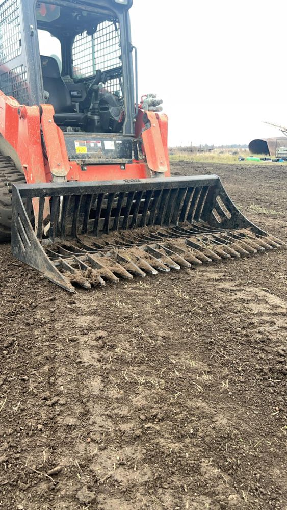 Excavating for Northwest Ohio Farm Drainage in Ada,, OH