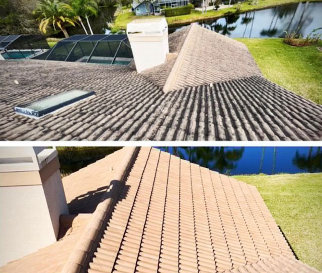 Roof Wash  for Foreshore Pressure Cleaning Services Inc in Holiday, FL