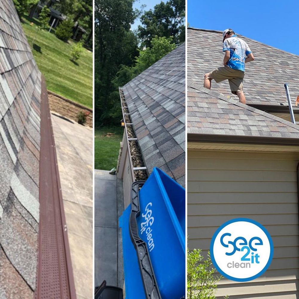 Our gutter cleaning service ensures your gutters are free from debris, preventing water damage to your home. Trust us to keep your gutters clean and functional for optimal maintenance. for See2it Clean in St Louis, MO