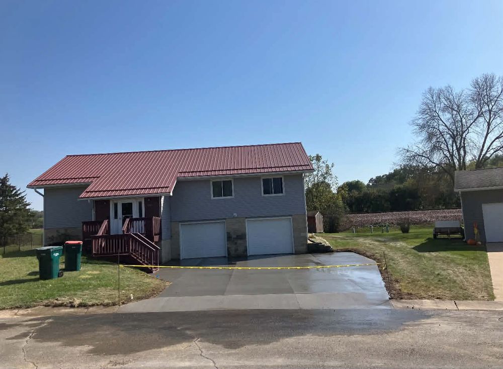 Concrete for Anderson Concrete Construction in Olmsted County, MN