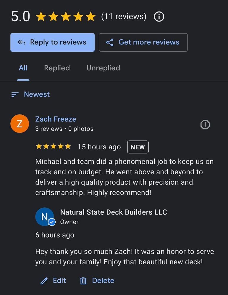 All Photos for Natural State Deck Builders in Pea Ridge, AR