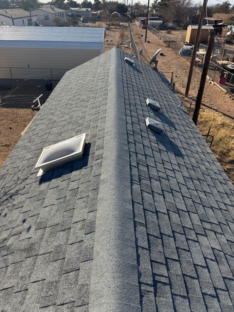 Shingled Roofs for Organ Mountain Roofing & Construction in Las Cruces, NM