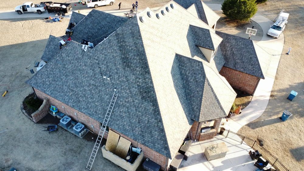 Our expert roofing installation service provides durable, high-quality roofs using the latest materials and techniques, ensuring your home is well-protected from weather elements. Our team guarantees professional and timely completion of every project. for Prater Roofing & Construction in Oklahoma City, OK