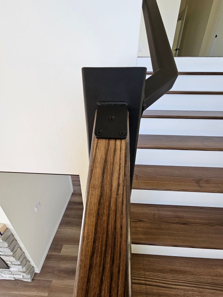 Interior Railing  for Timber Concepts  in Abrams, WI