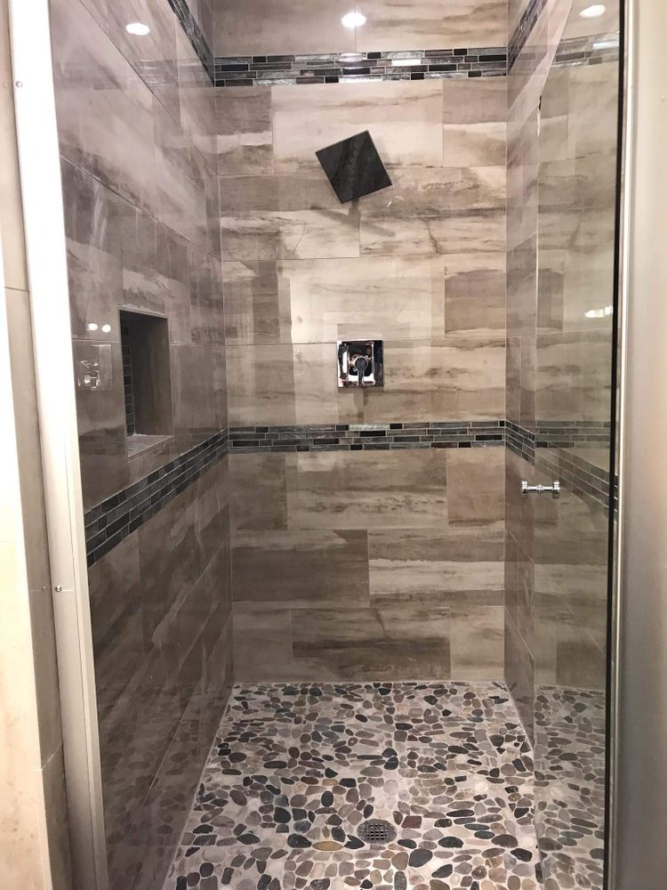 Tile/bathroom remodel  for Rytren Concrete in Pearland, TX