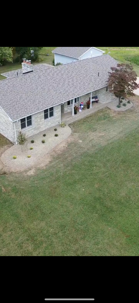 Natural Stone Hardscape for Youngstown Lawn & Patio Design in Canfield, OH