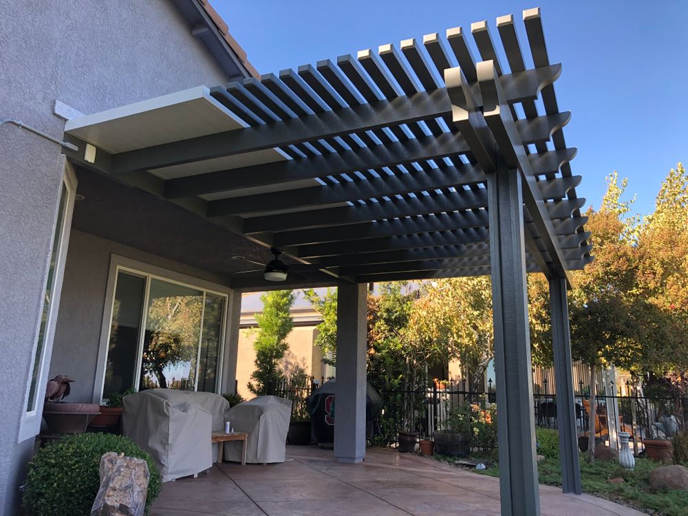 Lattice Covers for Wakeland Patio Covers in Vacaville, CA