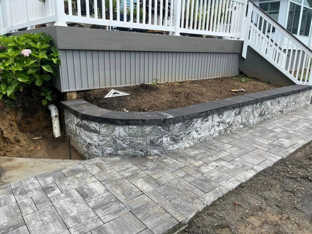 Our expert team will work with you to design and construct a beautiful and functional patio space tailored to your needs, enhancing the beauty and value of your home's outdoor living area. for A & A Lawn Care and Outdoor Services in Fairview, PA