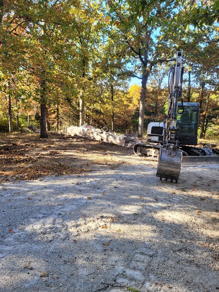 Excavating for S & K Excavation LLC in Bonne Terre, MO