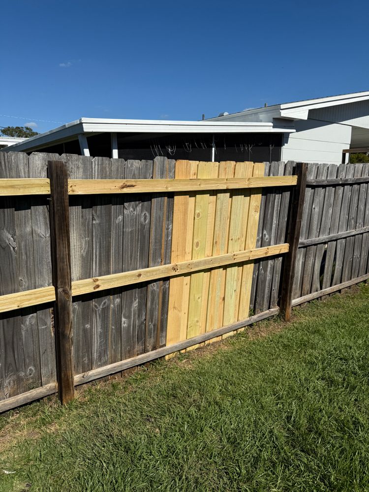 Our Wooden Fence Repairs service ensures your fence stays sturdy and beautiful. We specialize in expert fence repair, addressing damages swiftly to enhance durability and maintain the aesthetic appeal of your home. for Smith & Sons Fence Company in Riverview, FL