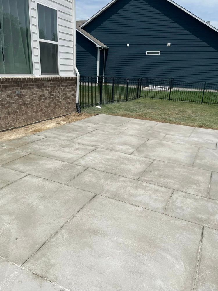 We specialize in professional concrete slab construction for homeowners, offering durable and long-lasting solutions for patios, driveways, walkways, and foundations with expert craftsmanship and high-quality materials. for Blevins Concrete in Greencastle, IN