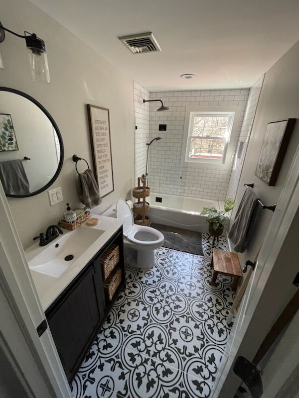 Bathroom Remodel for FAZIO Construction in New Milford, CT