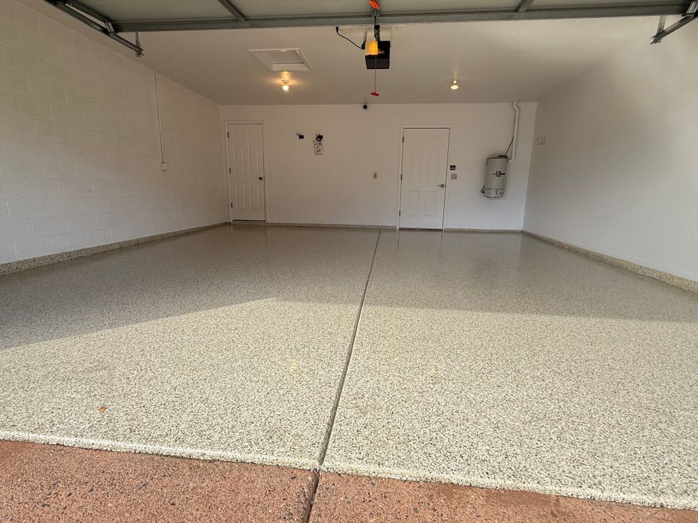 Polyaspartic & Epoxy Garages for PRYME EPOXY LLC in Mayer, AZ