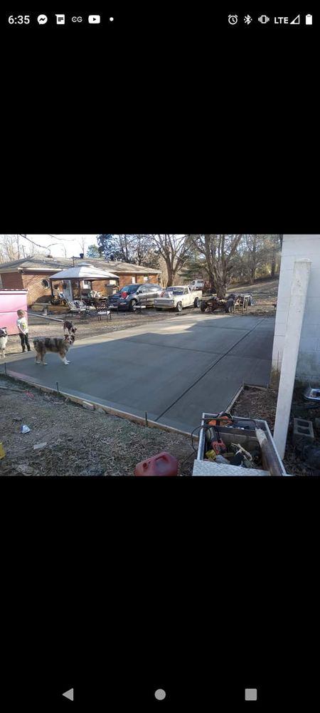 Concrete for Dream Team Concrete in Clarkville, TN