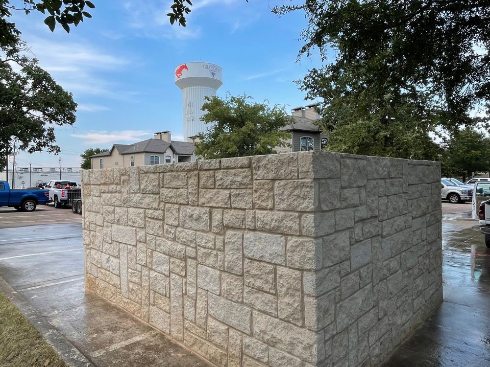 Our retaining wall construction service offers durable, aesthetically pleasing solutions to enhance your landscape, prevent soil erosion, and maximize space utilization, ensuring stability with expert craftsmanship tailored to your home's unique needs. for Rojas Contractors in Fort Worth, TX