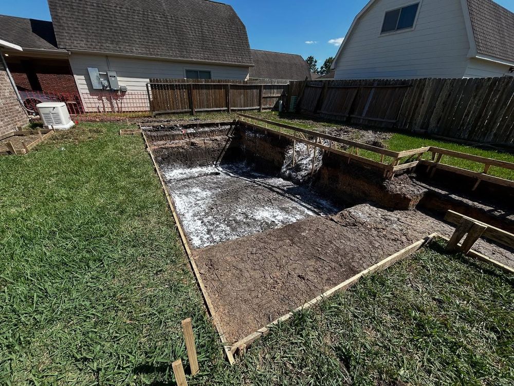 Our Foundation Excavation service ensures precise digging for a strong, stable base of your home. We prioritize safety and efficiency to address your property’s unique needs, ensuring perfect groundwork preparation. for Texas Elite Excavations in Pearland, TX