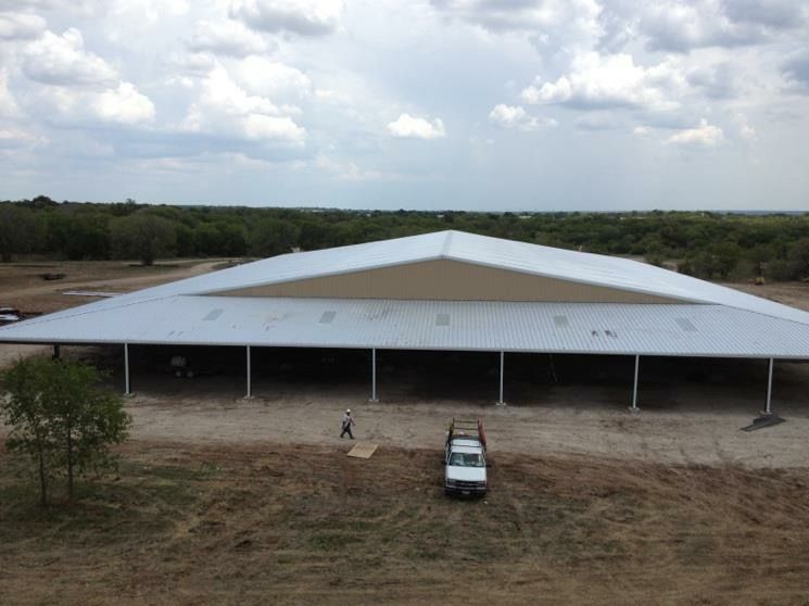 Covered Arenas for T & C Metal Builders in Northeast, TX