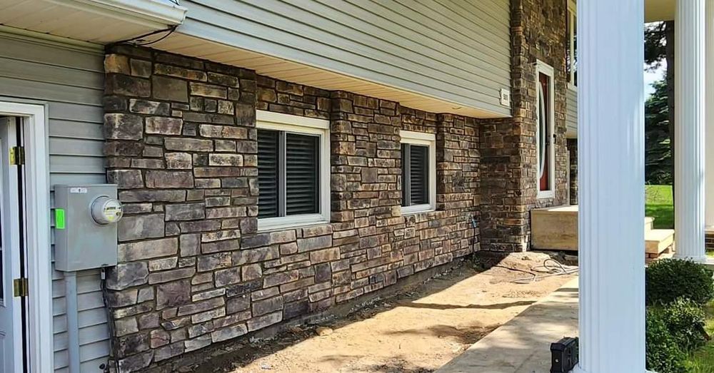 Stone Veneer for D&K Customs in Brighton, MI