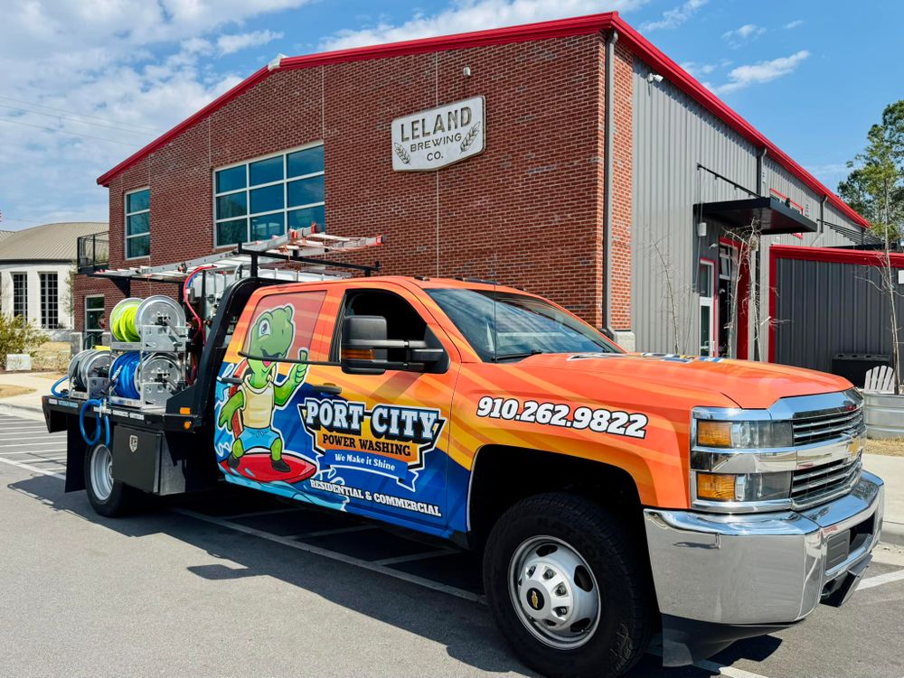 For the best commercial pressure washing services in Wilmington, NC, reach out to Port City Power Washing, a local business! We are committed to making our community a better place. for Port City Power Washing in Wilmington, NC