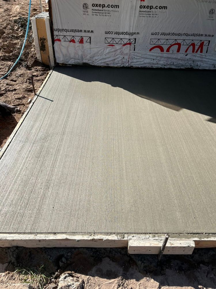 Our concrete services provide homeowners with durable, high-quality solutions for patios, driveways, and walkways. Our skilled team ensures exceptional craftsmanship tailored to enhance your home's curb appeal and functionality. for Deep-Crete Concrete Construction in Lincoln County, MT